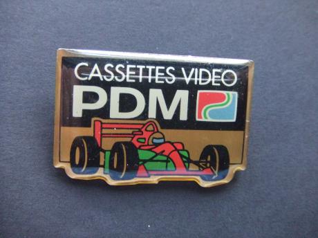 PDM cassettes video sponsor formule 1 race